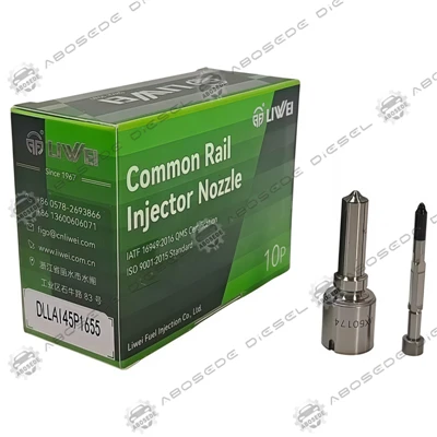 کامن ریل لیوی نوزل Dlla145p1655 for 0445120086 0445120388 Weichai Wp10 انجن کے لئے